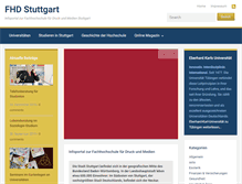 Tablet Screenshot of fhd-stuttgart.de